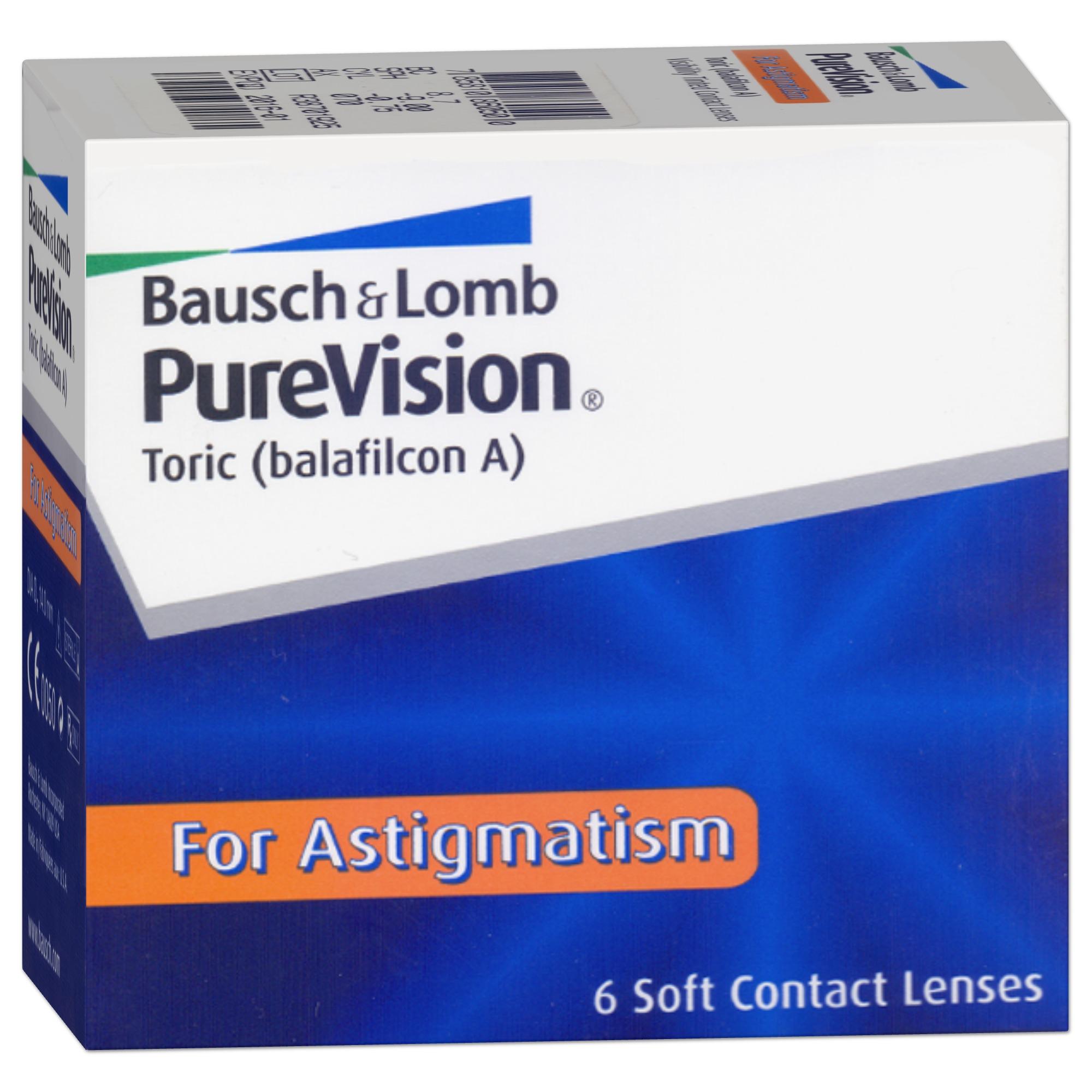 Pure Vision For Astigmatism Toric Er Box Kontaktlinsen